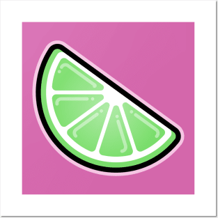 Lime Wedge Posters and Art